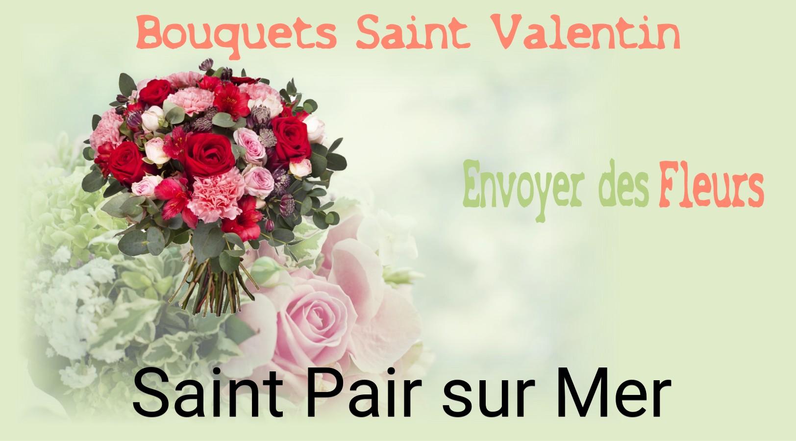 Roses de Saint-Valentin livrées à Saint-Pair-sur-Mer